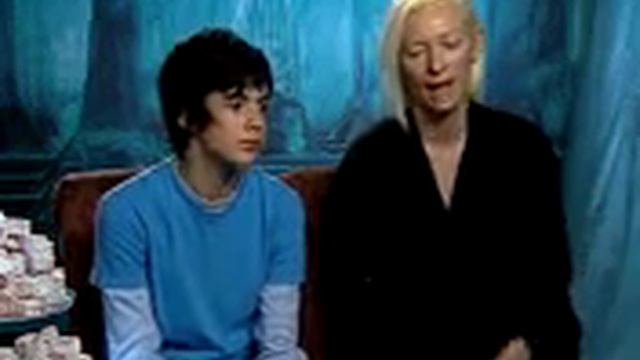 Skandar Keynes and Tilda Swinton Narnia Interview смотреть онлайн
