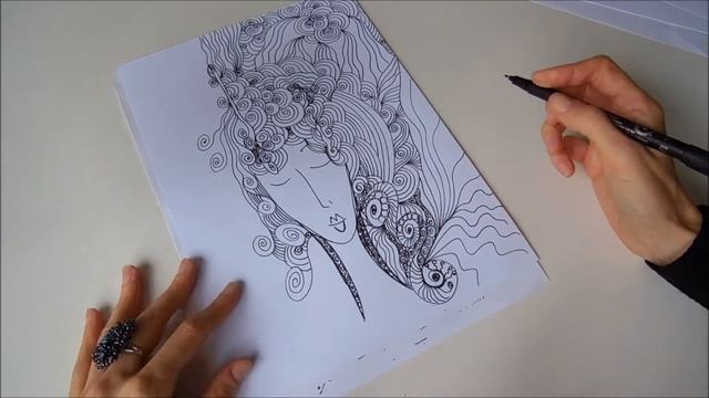 Me drawing /Zentangle Art/drawing/ Doodling/ Paradox / ДУДЛИНГ/ ЗЕНТАНГЛ смотреть онлайн
