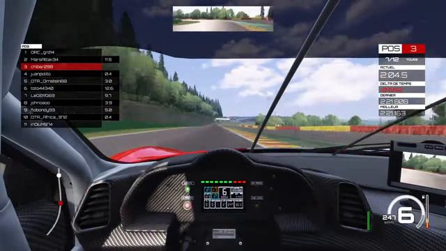 ASSETTO CORSA PS4 IL SURPILOTE COURSE ONLINE FERRARI 458 GT2 SPA смотреть онлайн