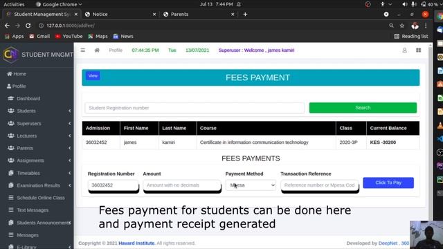 Student Management System (Complete Student , Lecturer , Admin portal ) in Python Django смотреть онлайн