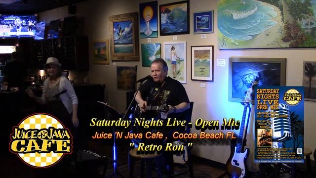Retro Ron @ Juice 'N Java Cafe Open Mic 2.11.17 смотреть онлайн