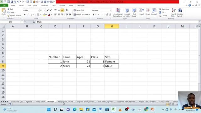 Wrap Text, Borders, and Merge in EXCEL смотреть онлайн