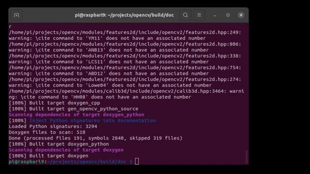 OpenCV Installation Raspberry Pi 4 (RPi) Ubuntu Desktop смотреть онлайн