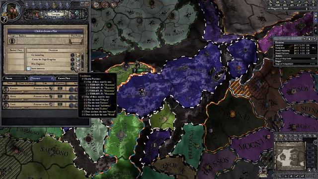 Let's play Crusader kings 2 / Warhammer mod/ #05 / English / Preparing the kingdom смотреть онлайн