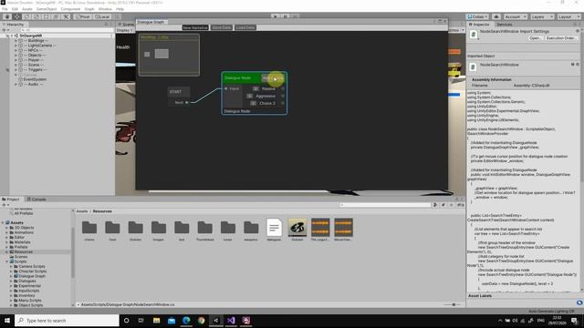 Task112 Added Search window with create dialogue node option смотреть онлайн