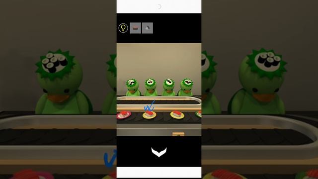 Escape Game Sushi Room【Ryohei Narita / NAKAYUBI】 ( 攻略 /Walkthrough / 脫出) смотреть онлайн