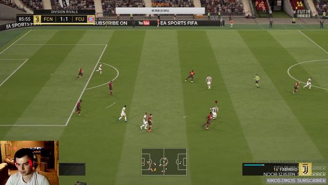 ⚽FIFA 19 [PC]⚽ Улучшаем состав | Weekend League | Division Rivals! СТРИМ #6 смотреть онлайн
