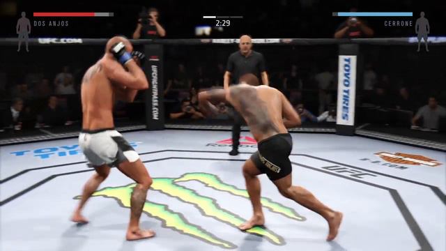 SPORTS™ UFC® 2 Рафаэль Дос Аньос против Дональд (Ковбой) Серроне смотреть онлайн