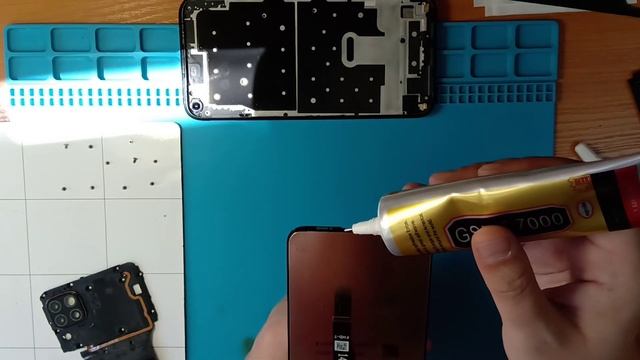 Huawei P40 Lite (JNY-LX1)/Nova 6SE замена дисплея | display replacement LCD. Repair смотреть онлайн