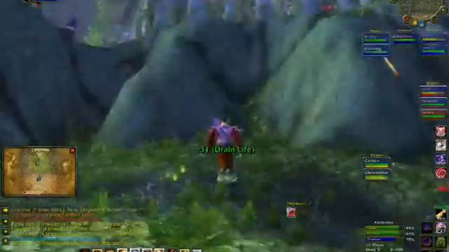 CLASSIC WOW - 29 TWINK WARLOCK - 12 YEAR OLD FRAPS FOOTAGE смотреть онлайн