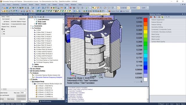 Simcenter Femap/Nastran: Динамические расчеты смотреть онлайн