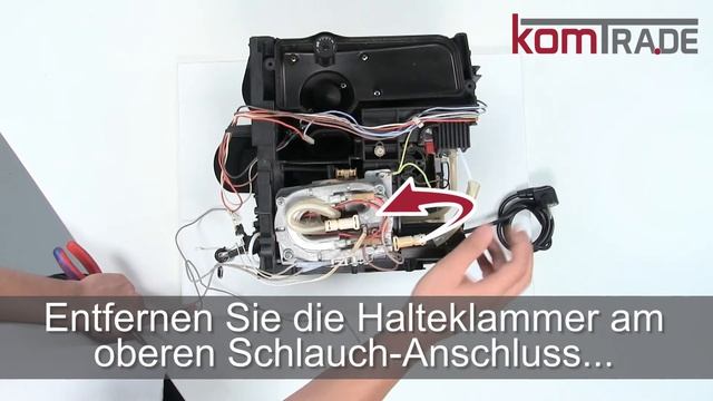 AEG Caffe Grande & Caffe Silenzio Reparaturanleitung Thermoblock ausbauen-ersetzen-tauschen-einbaue смотреть онлайн