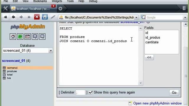 S01: MySQL aliases si views - Part 1 смотреть онлайн
