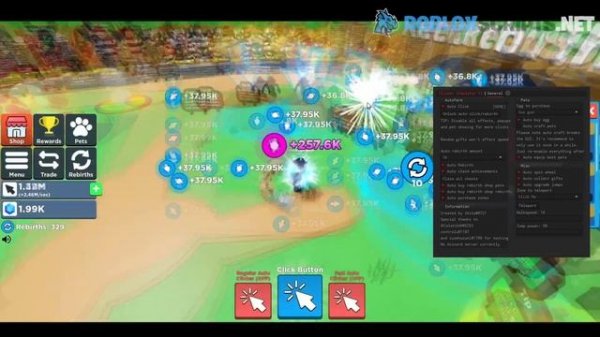 [NEW] Roblox Clicker Simulator Script Hack GUI Pastebin 2022: Auto Click, Auto Rebirth, Galaxy Pets