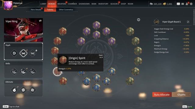 Talents / Glyphs for ALL Characters, Solos and Trios - Naraka Bladepoint смотреть онлайн