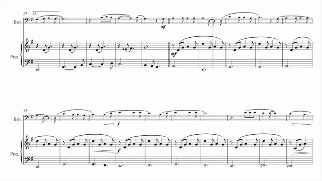 What A Wonderful World - for BASSOON and PIANO (Easy Sheet Music for Beginners) смотреть онлайн