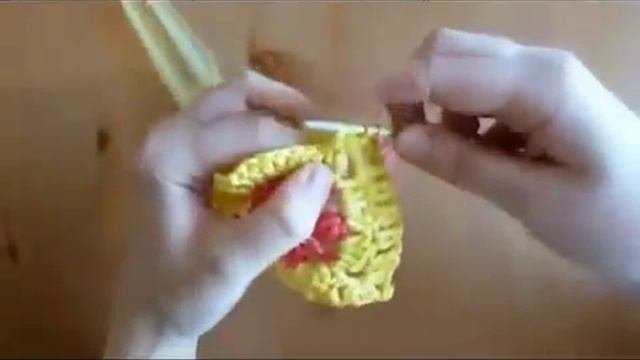 Коврик из пакетов крючком (для ванной) смотреть онлайн