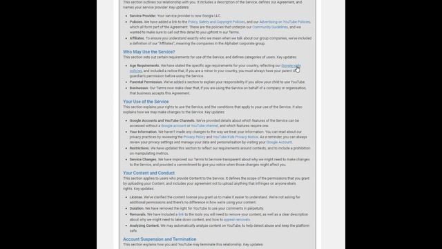 New You Tube Terms of Service from 10 December, 2019 смотреть онлайн