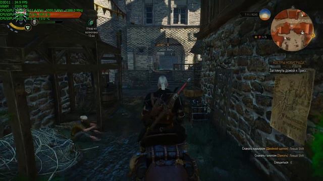 The Witcher 3: Wild Hunt (1.08.3 patch) | Benchmark | AMD Phenom II 965 - Sapphire R9 290 Tri-X OC смотреть онлайн