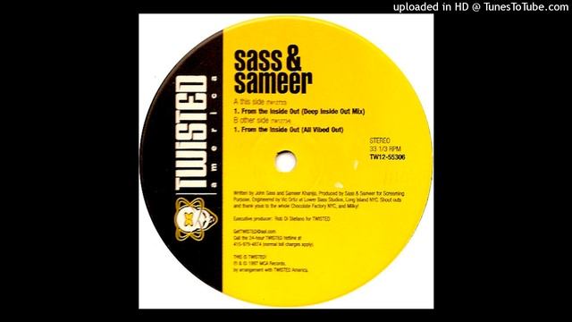 Sass & Sameer - From The Inside Out (Deep Inside Out Mix) смотреть онлайн