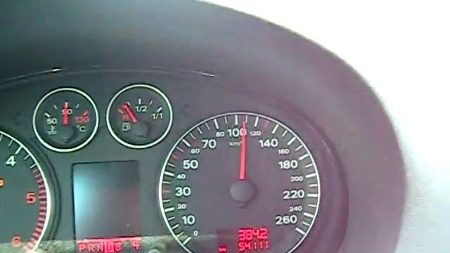 Audi A3 2.0 TDI DSG 0-100 km/h смотреть онлайн
