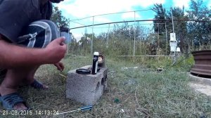 Ремонт насоса "Водолей", доливка масла.