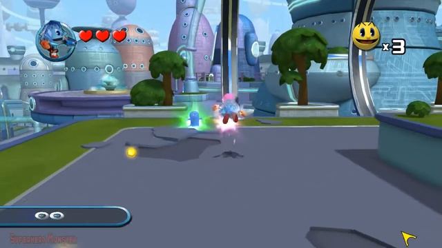 Pacman 3D & PAC-MAN and the Ghostly Adventures смотреть онлайн