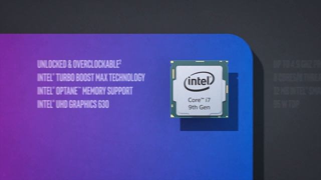 Intel Core i7 9700K Spec Showcase смотреть онлайн