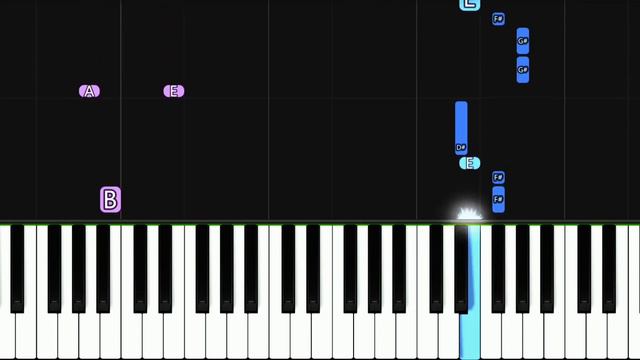 Fly Is Untouchable - EASY piano Tutorial смотреть онлайн