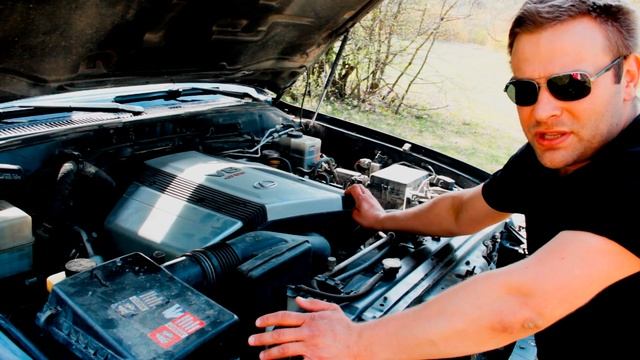 Lexus LX470. ТРЕШ-ОБЗОР. Разгон до максималки. Клею телочку)