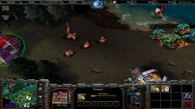 Прохождение Warcraft III: The Frozen Throne # 10 [Большая Победа!!!] смотреть онлайн