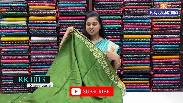 Latest Tie And Dye Chanderi Sarees I Wholesale Shop I@Rkcollectionssarees смотреть онлайн
