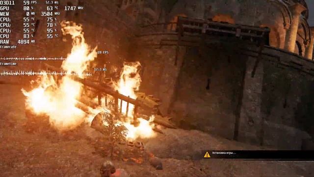 For Honor (Benchmark). FPS Test AMD Athlon II X3 445 (NVIDIA GeForce GTX 1050) смотреть онлайн