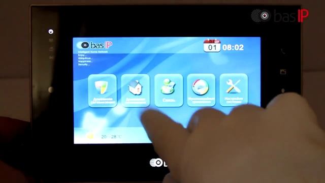 BAS IP AN 07 обзор IP домофона.mp4 смотреть онлайн