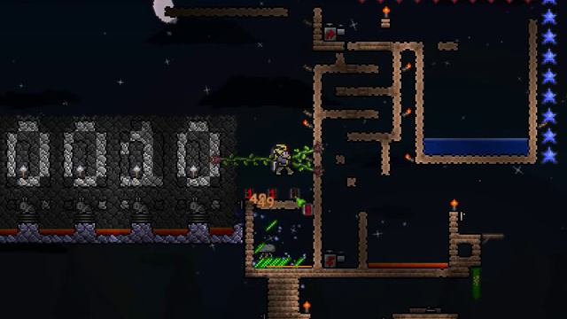 Terraria: Tripling spawning statues efficiency. смотреть онлайн