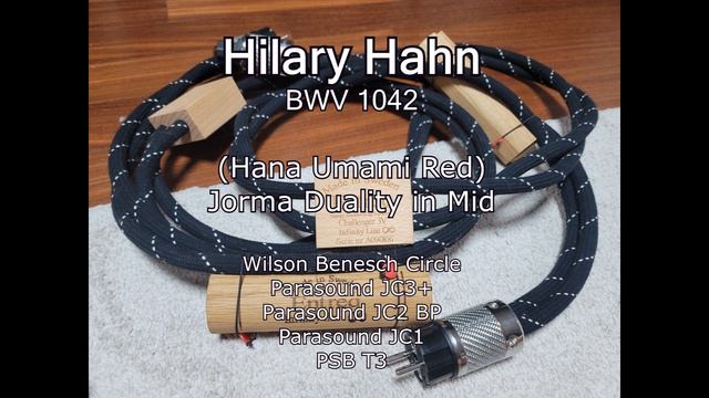 Hilary Hahn - BWV 1042 (T3 + Umami) Jorma Mid смотреть онлайн
