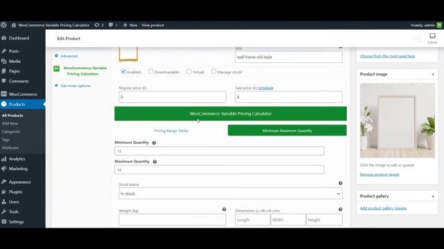 WooCommerce Variable Pricing Calculator (Measurement Pricing) смотреть онлайн