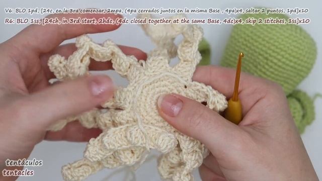 Pulpo Amigurumi Tutorial Sub ????/ GretaWings
