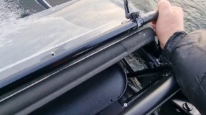 ШТУРМАН ТОЖЕ ЧЕЛОВЕК! ШИРОКОЕ СТЕКЛО на ПВХ лодку.