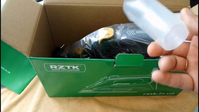 Распаковка. Утюг RZTK. Модель REACT. смотреть онлайн
