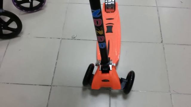 ZONDO MAXI PLUS. Самокат от 2 лет. Смотреть всем! смотреть онлайн