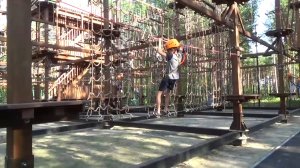 «Веревочный парк» г. Нягань 16 июля 2022 год