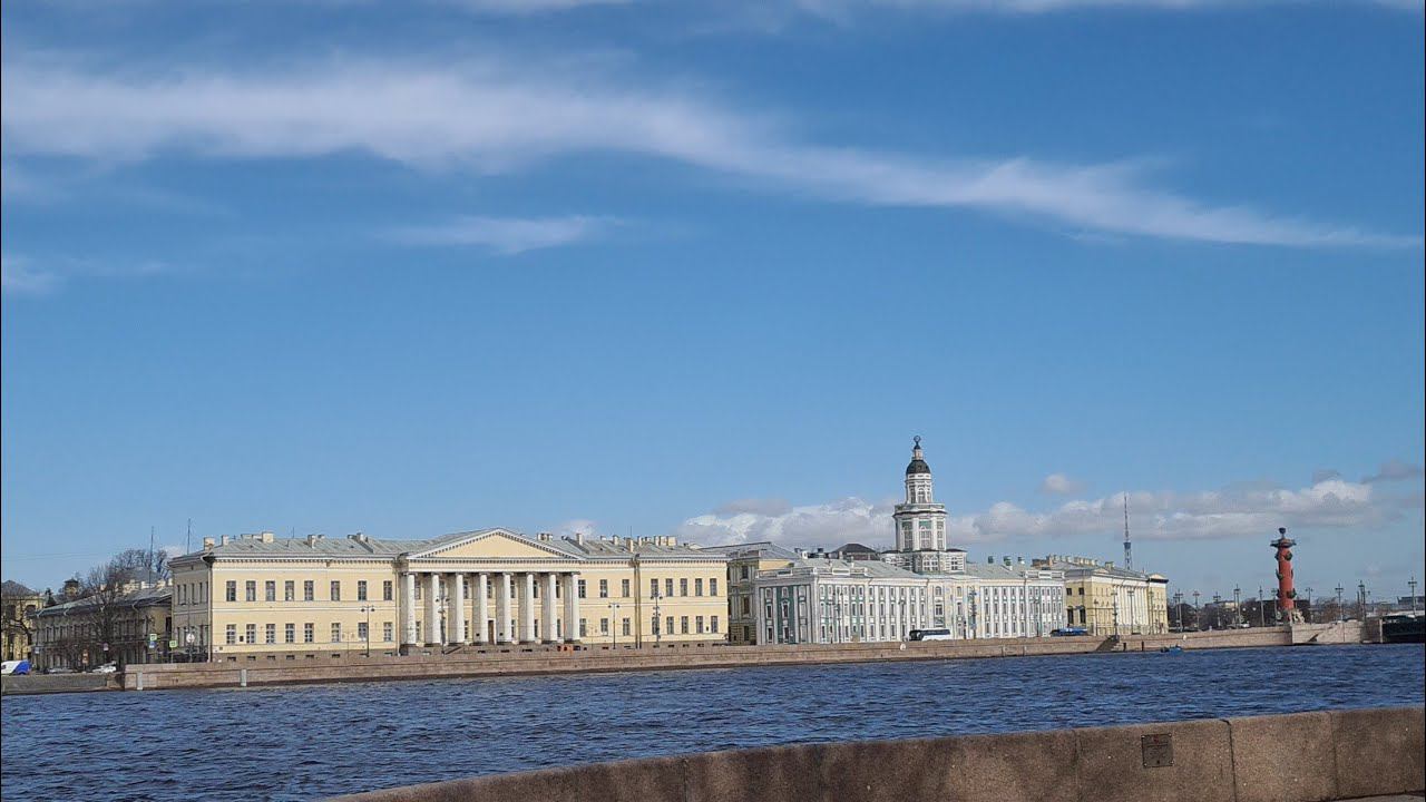 Санкт-Петербург. Апрель. Мои прогулки по городу. смотреть онлайн