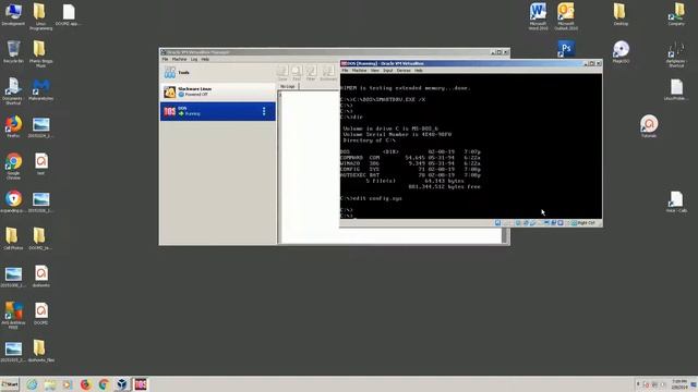 DOS 6.22 Install on Oracle Virtual Box, DOS VIDE-CDD.SYS and MSCDEX Install, DOOM 2 DOS Install смотреть онлайн