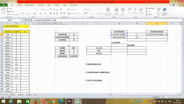 10 EXCEL FORMULA WILL MAKE YOU EXPERT IN EXCEL смотреть онлайн
