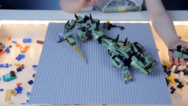 LEGO Ninjago 70612 Механический Дракон Зелёного Ниндзя смотреть онлайн