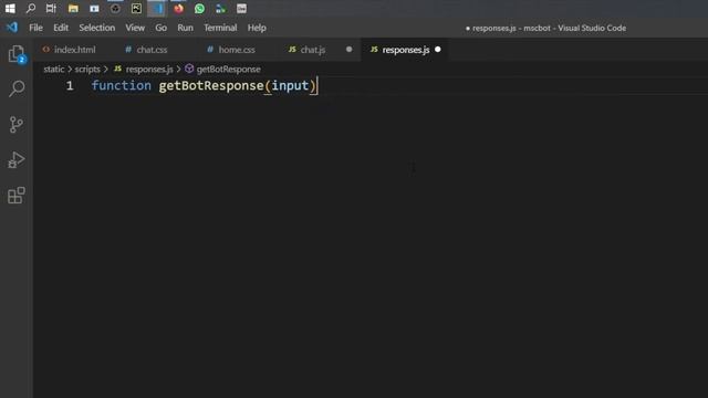 How to create a Messenger Style Chat Bot with JavaScript Tutorial (Part 2) смотреть онлайн
