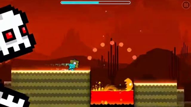 Прохождение уровня «Press start» | Geometry dash SubZero (3 монетки) смотреть онлайн