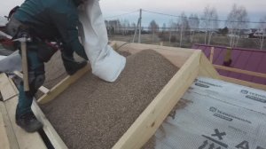 Утепление скатной кровли вермикулитом/Insulation of Pitched Roofs With Ve insulation v3 ispravleniya