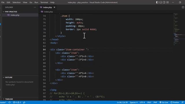 29. Nested Loop - Part 2 | PHP Bangla Tutorial | Basic to Advanced | PHP 8.2 смотреть онлайн